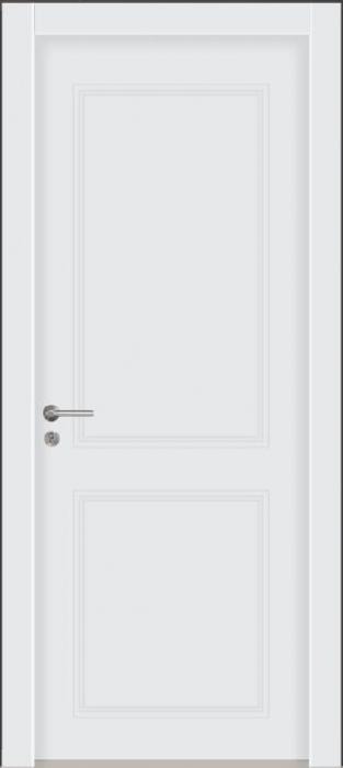 דלת סטנלי צבע לבן